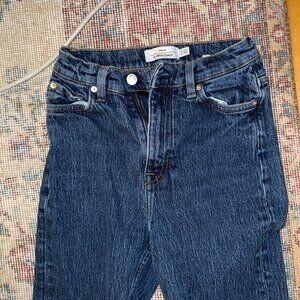 & Other Stories "Straight" Jeans in Dark Blue